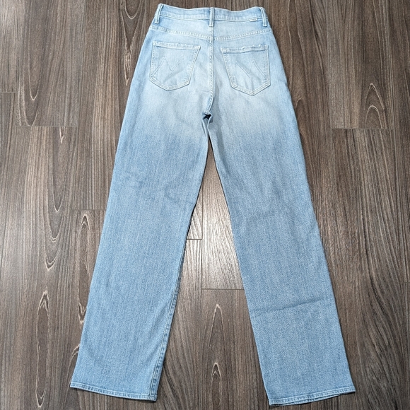 NWOT Mother High Waisted Tunnel Vision Sneak Jeans Sippin Sweet Tea Size 24 - Picture 8 of 14